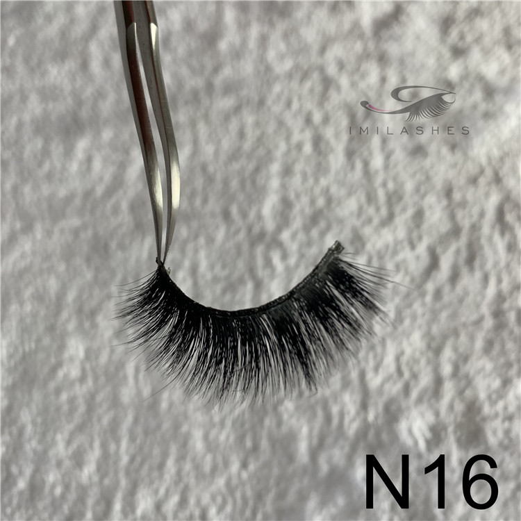 Wholesale 100% real 3D mink fur eyelashes 